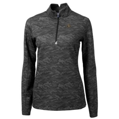 NCAA Colorado Buffaloes Traverse Quarter-Zip Pullover Top