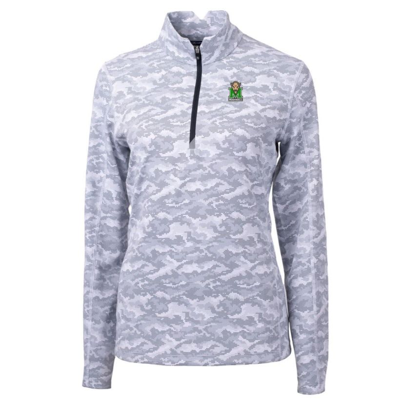 NCAA Marshall Thundering Herd Traverse Quarter-Zip Pullover Top