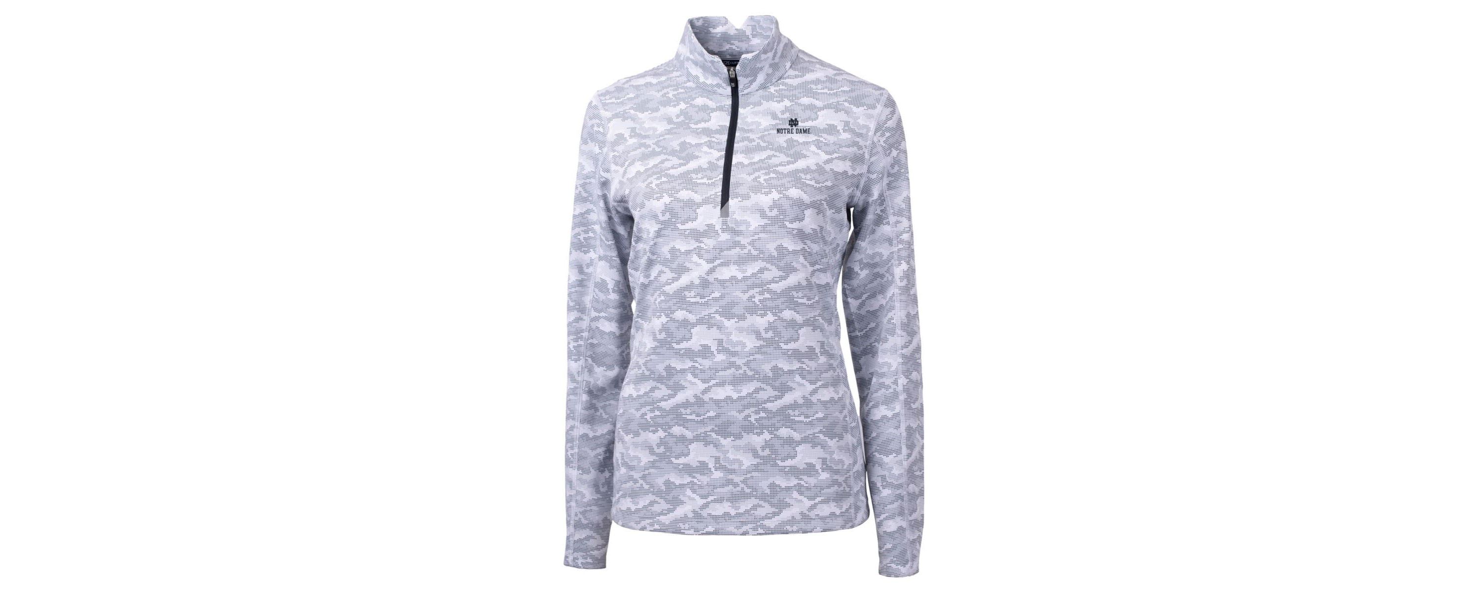 NCAA Notre Dame Fighting Irish Traverse Quarter-Zip Pullover Top