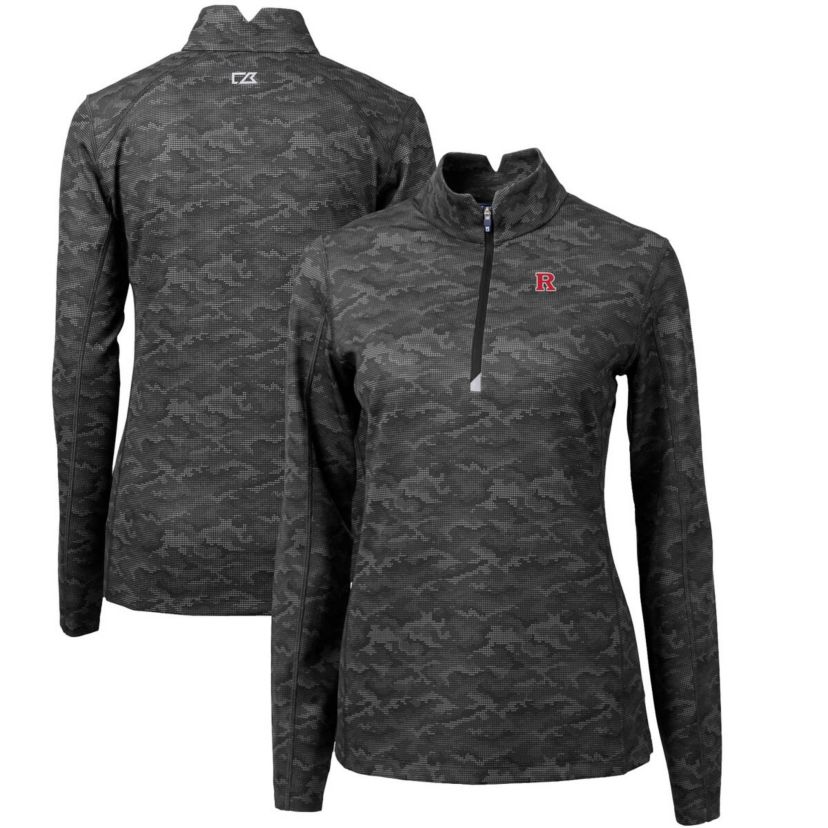 Rutgers Scarlet Knights NCAA Rutgers Knights Traverse Quarter-Zip Pullover Top