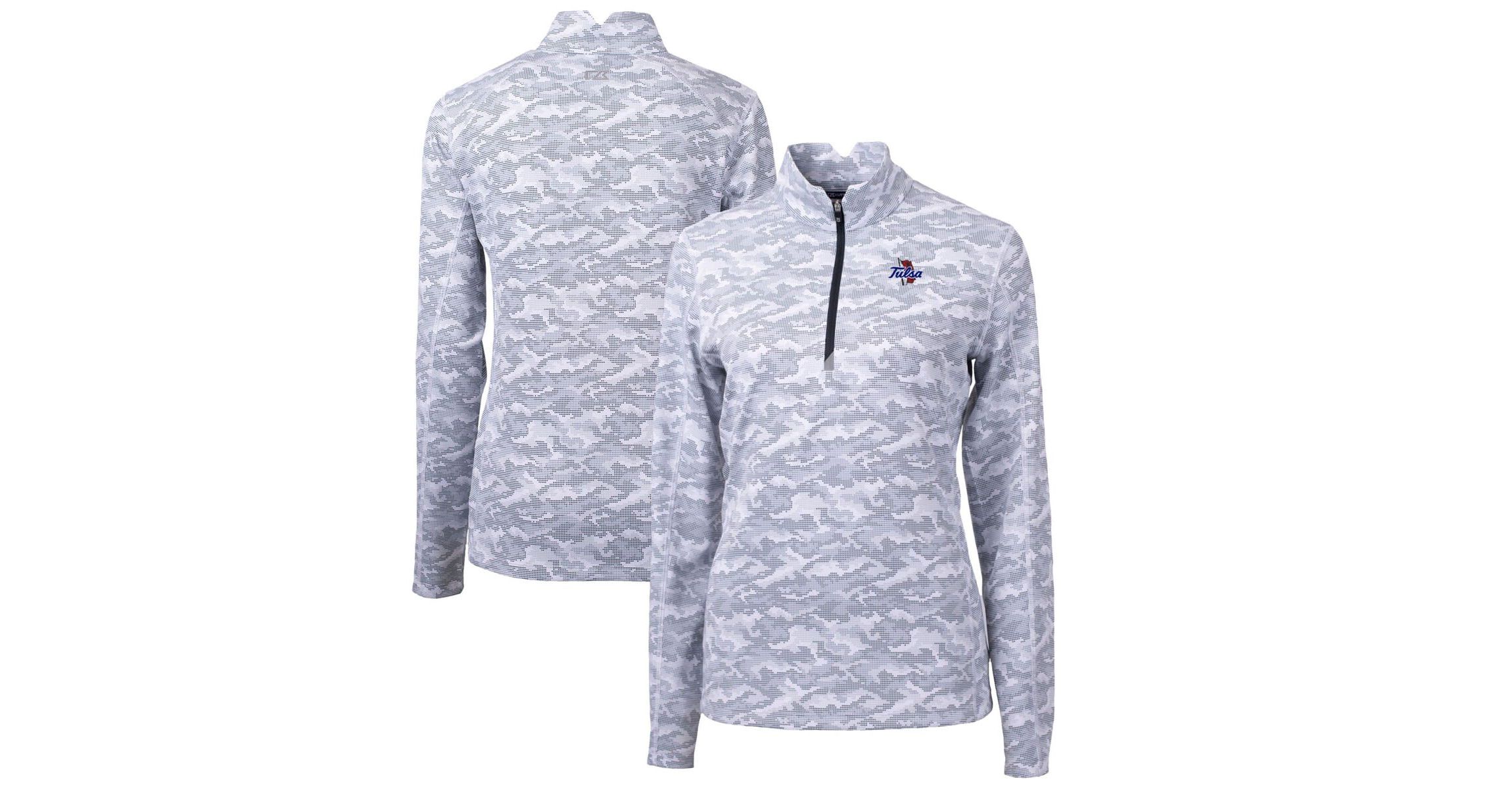 NCAA Tulsa Golden Hurricane Traverse Quarter-Zip Pullover Top