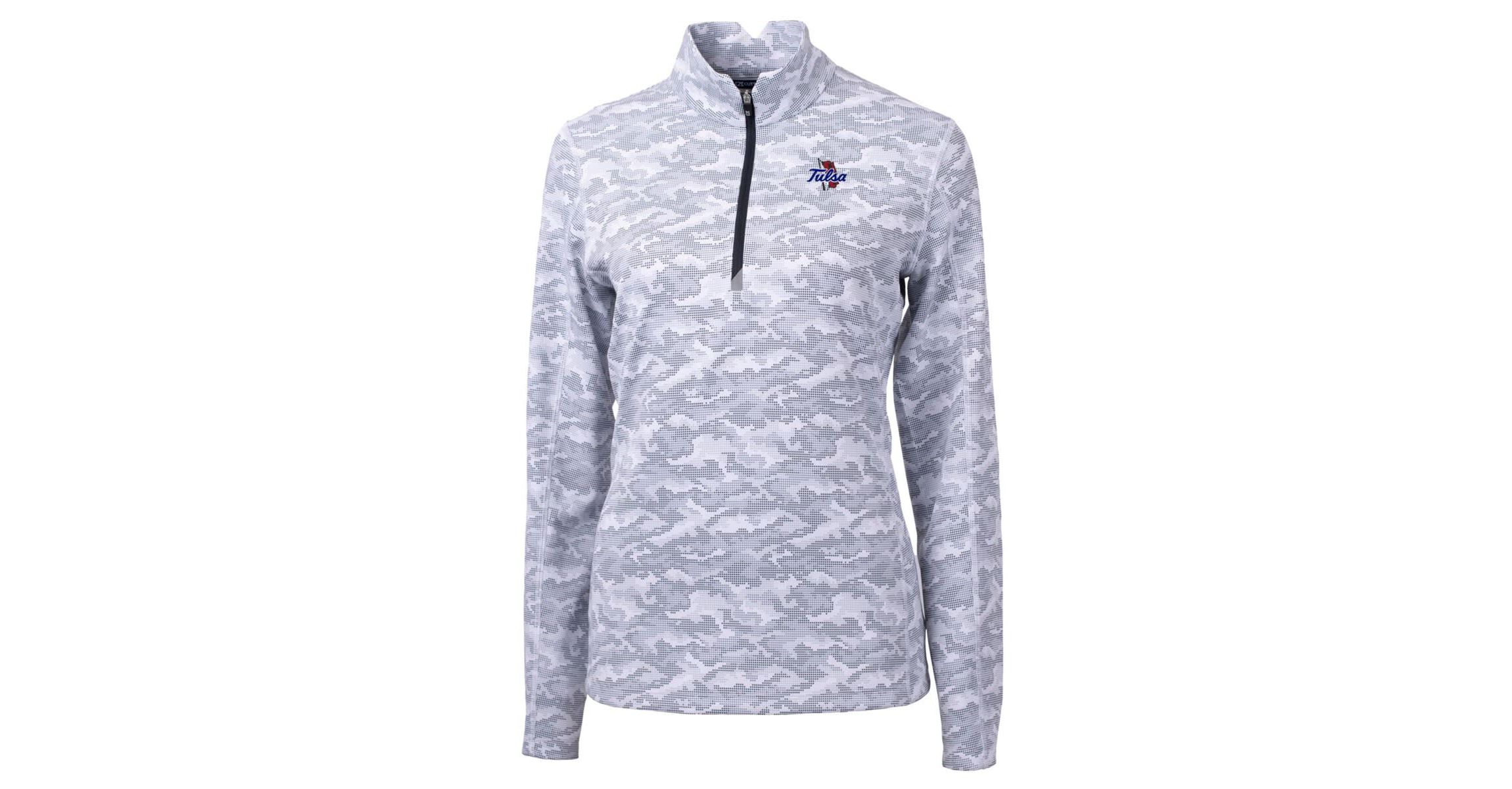 NCAA Tulsa Golden Hurricane Traverse Quarter-Zip Pullover Top