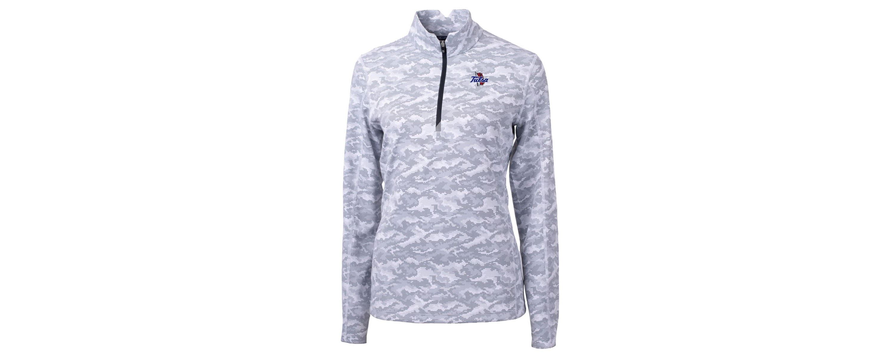 NCAA Tulsa Golden Hurricane Traverse Quarter-Zip Pullover Top