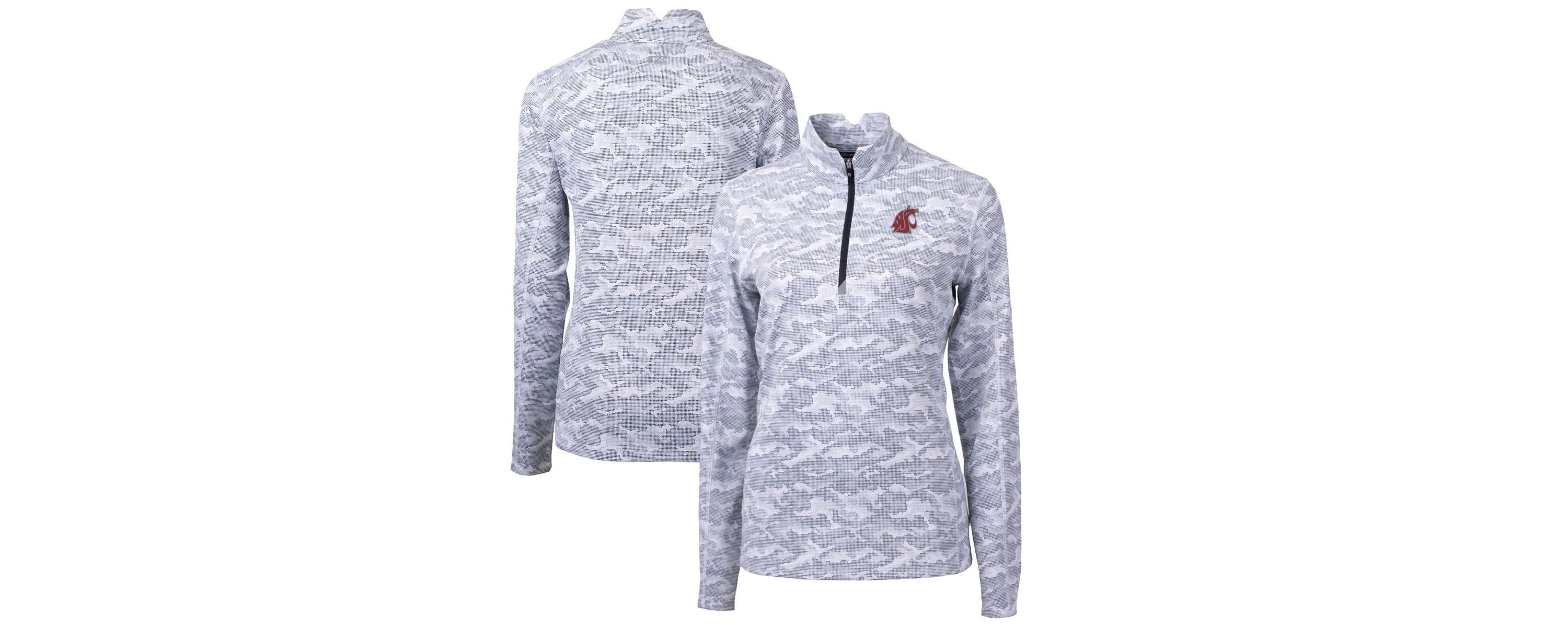 NCAA Washington State Cougars Traverse Quarter-Zip Pullover Top