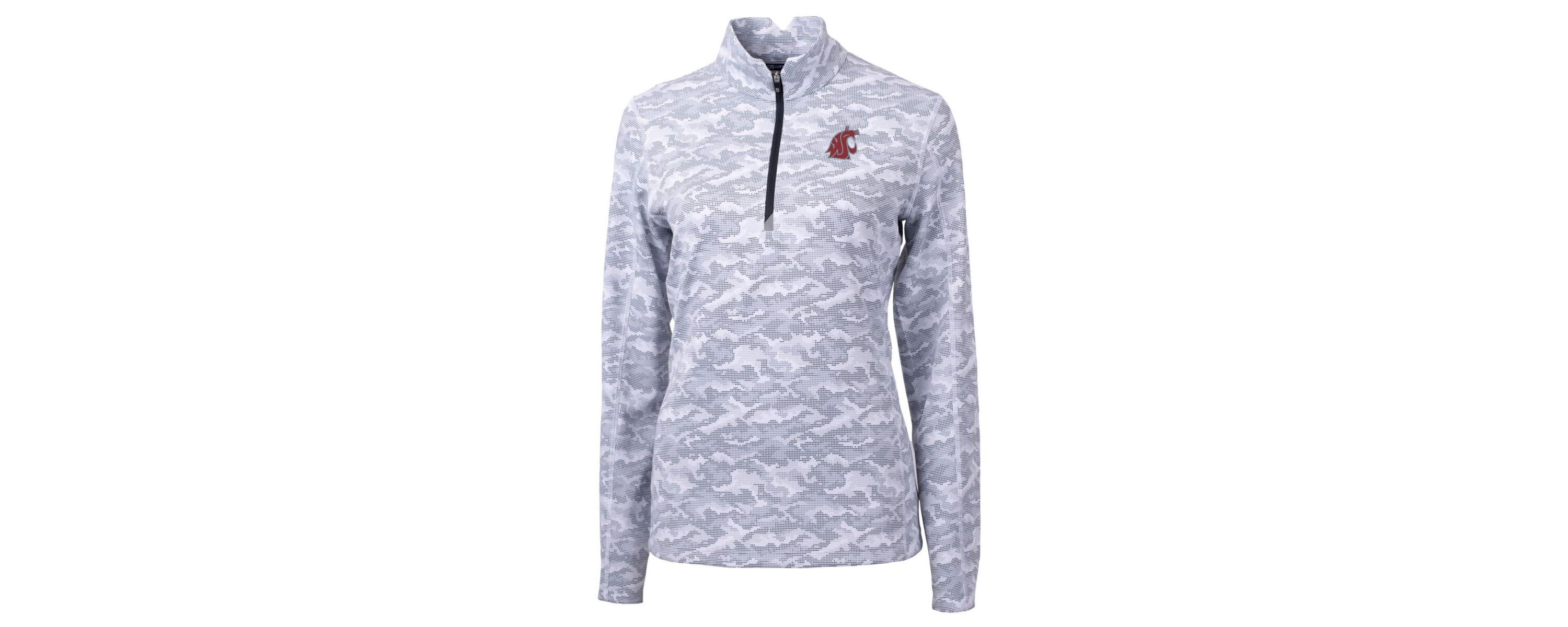 NCAA Washington State Cougars Traverse Quarter-Zip Pullover Top