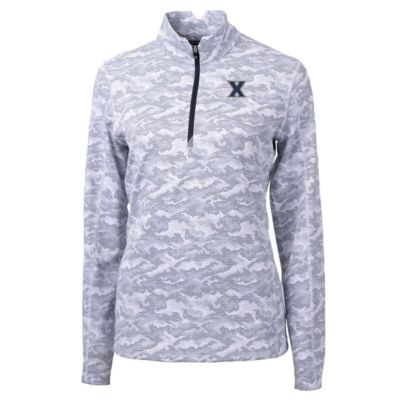 NCAA Xavier Musketeers Traverse Quarter-Zip Pullover Top