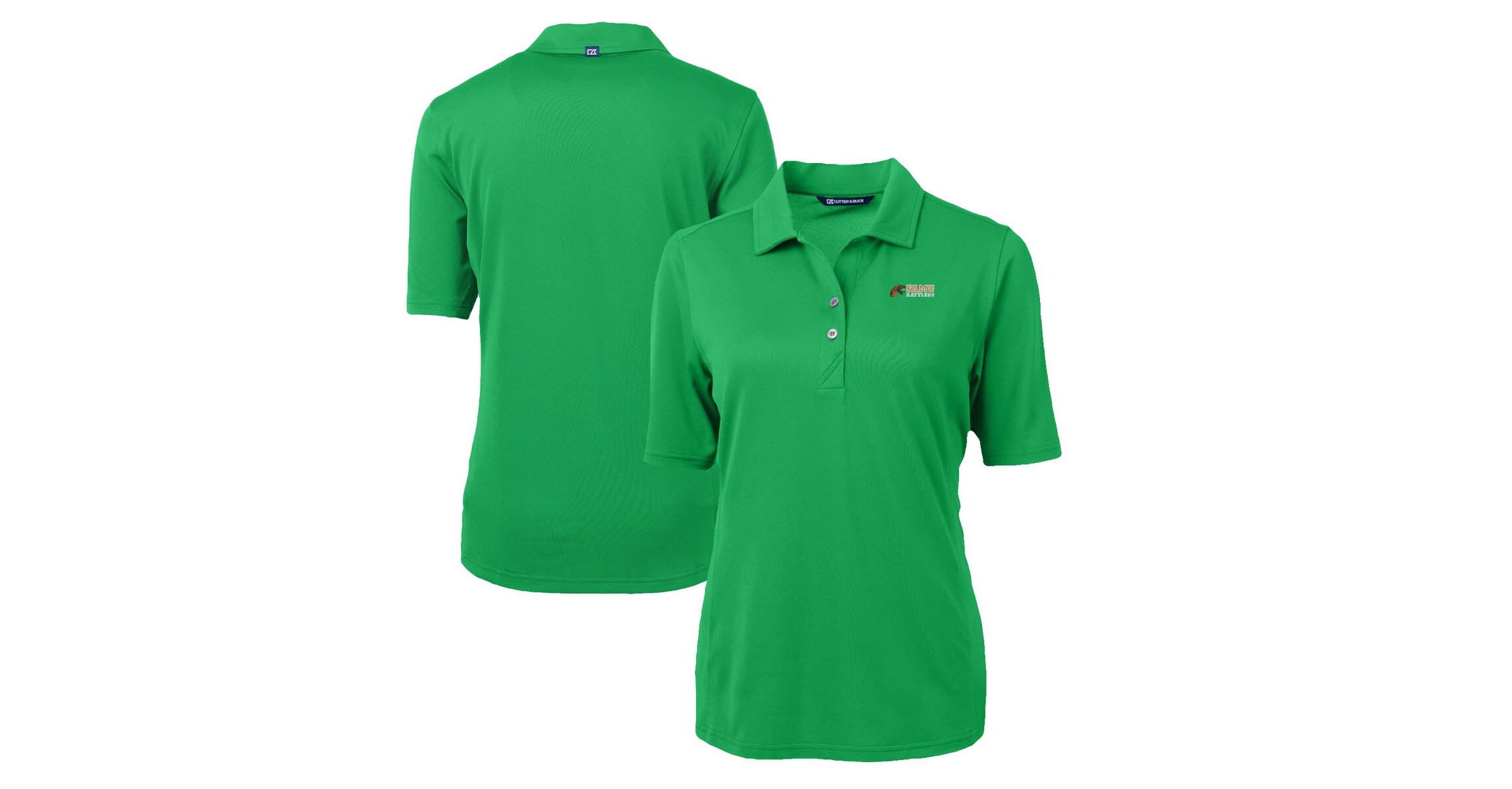 NCAA Florida A&M Rattlers Virtue Eco Pique Recycled Polo