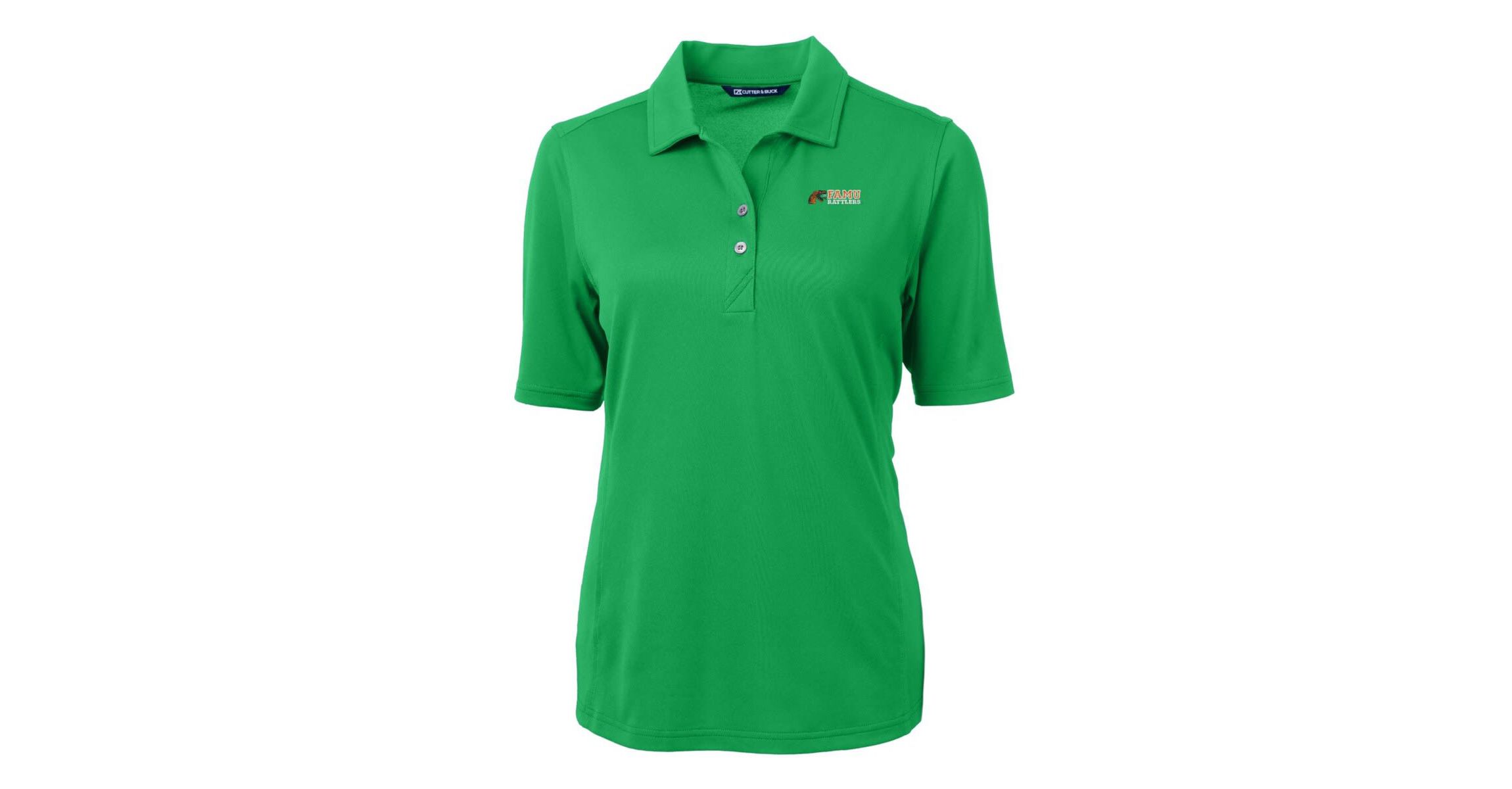 NCAA Florida A&M Rattlers Virtue Eco Pique Recycled Polo
