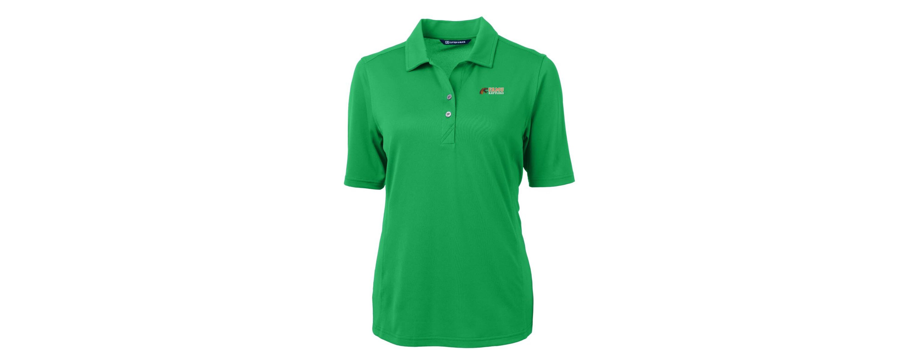 NCAA Florida A&M Rattlers Virtue Eco Pique Recycled Polo