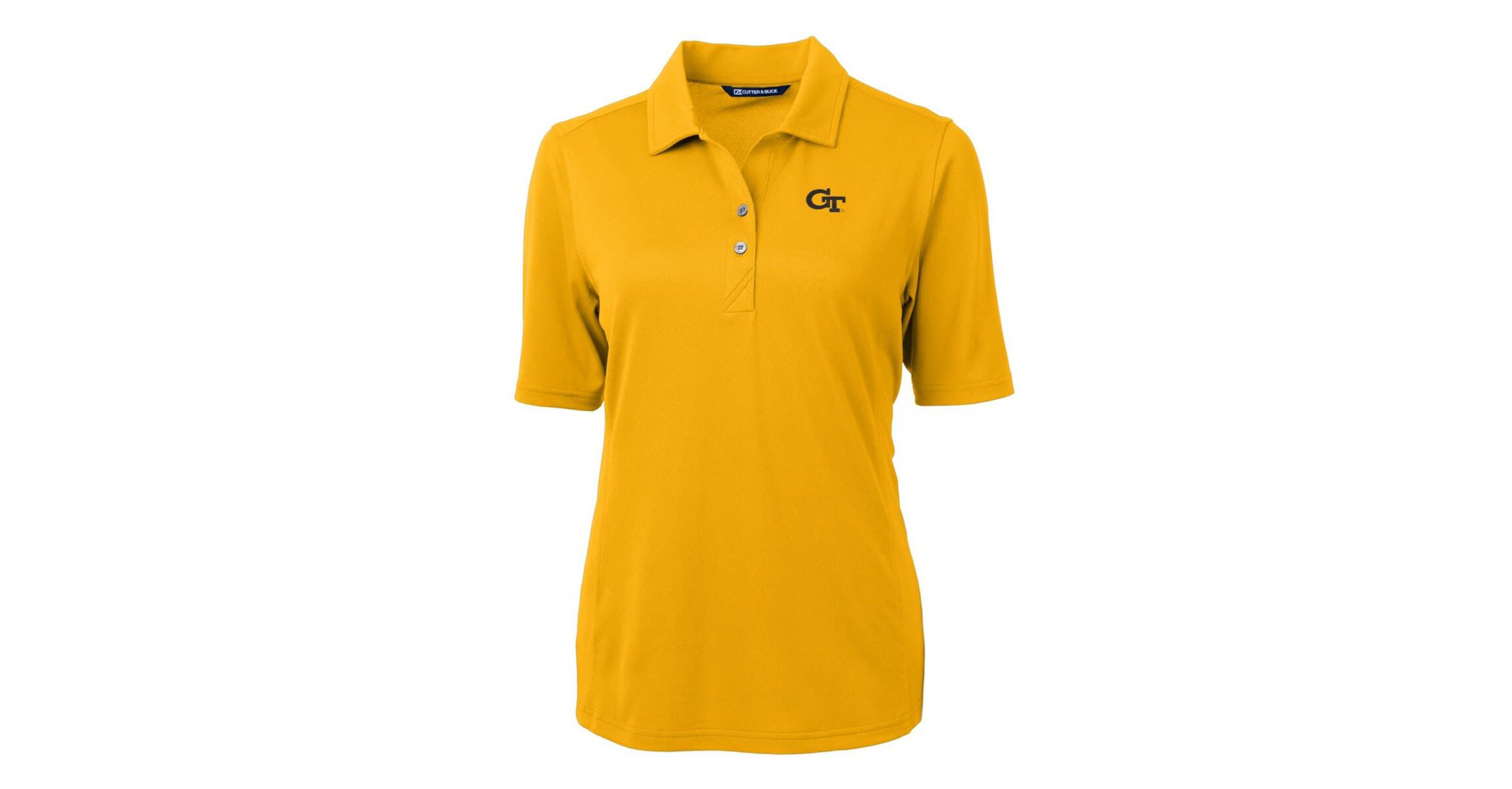 Georgia Tech Yellow Jackets NCAA Georgia Tech Jackets Virtue Eco Pique Recycled Polo