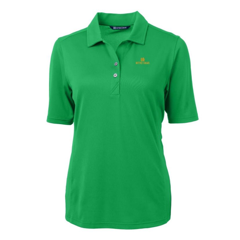 NCAA Kelly Notre Dame Fighting Irish Virtue Eco Pique Recycled Polo