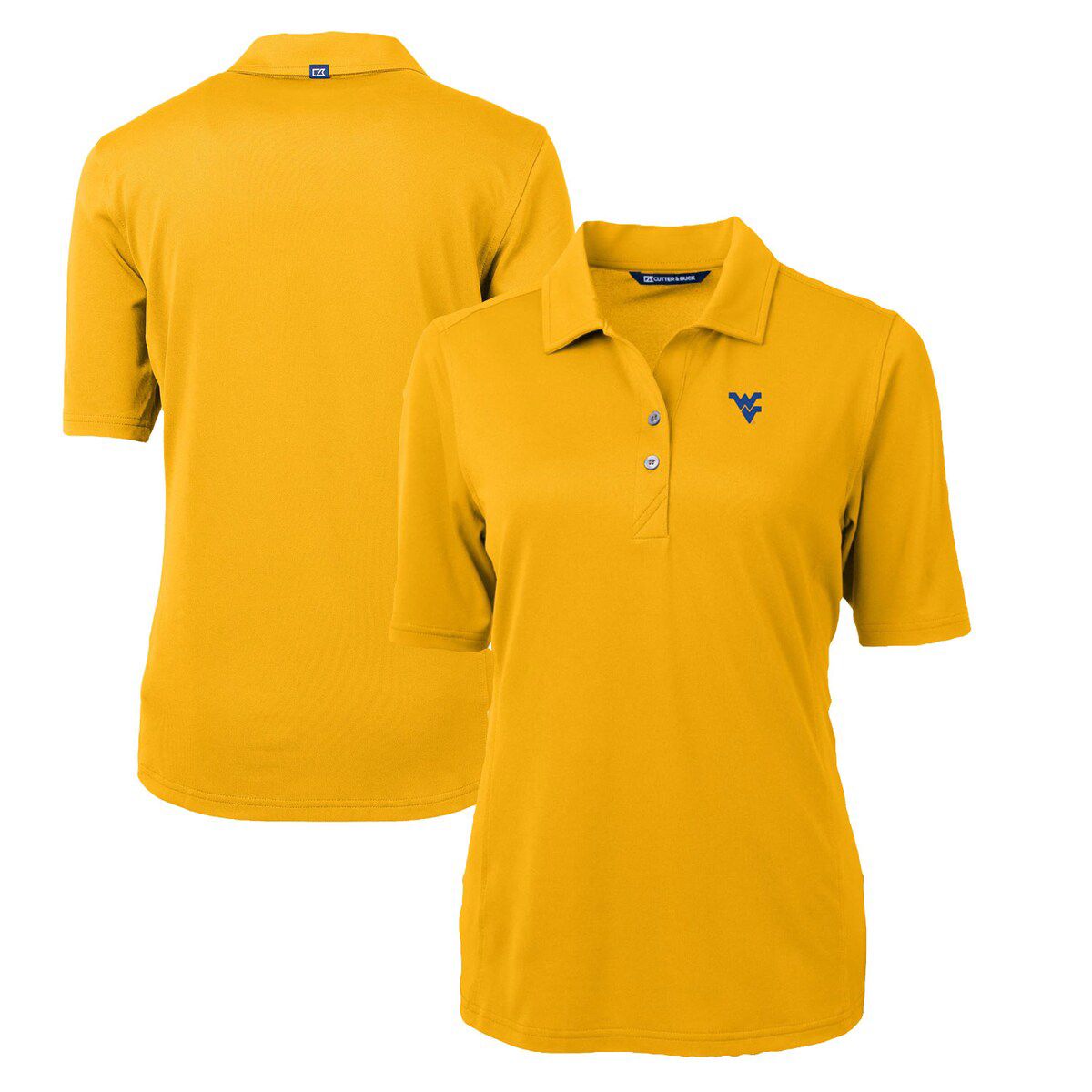 NCAA West Virginia Mountaineers Virtue Eco Pique Recycled Polo