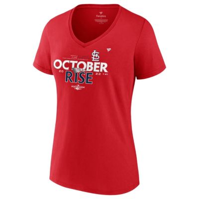 MLB Fanatics St. Louis Cardinals 2022 season Locker Room V-Neck T-Shirt