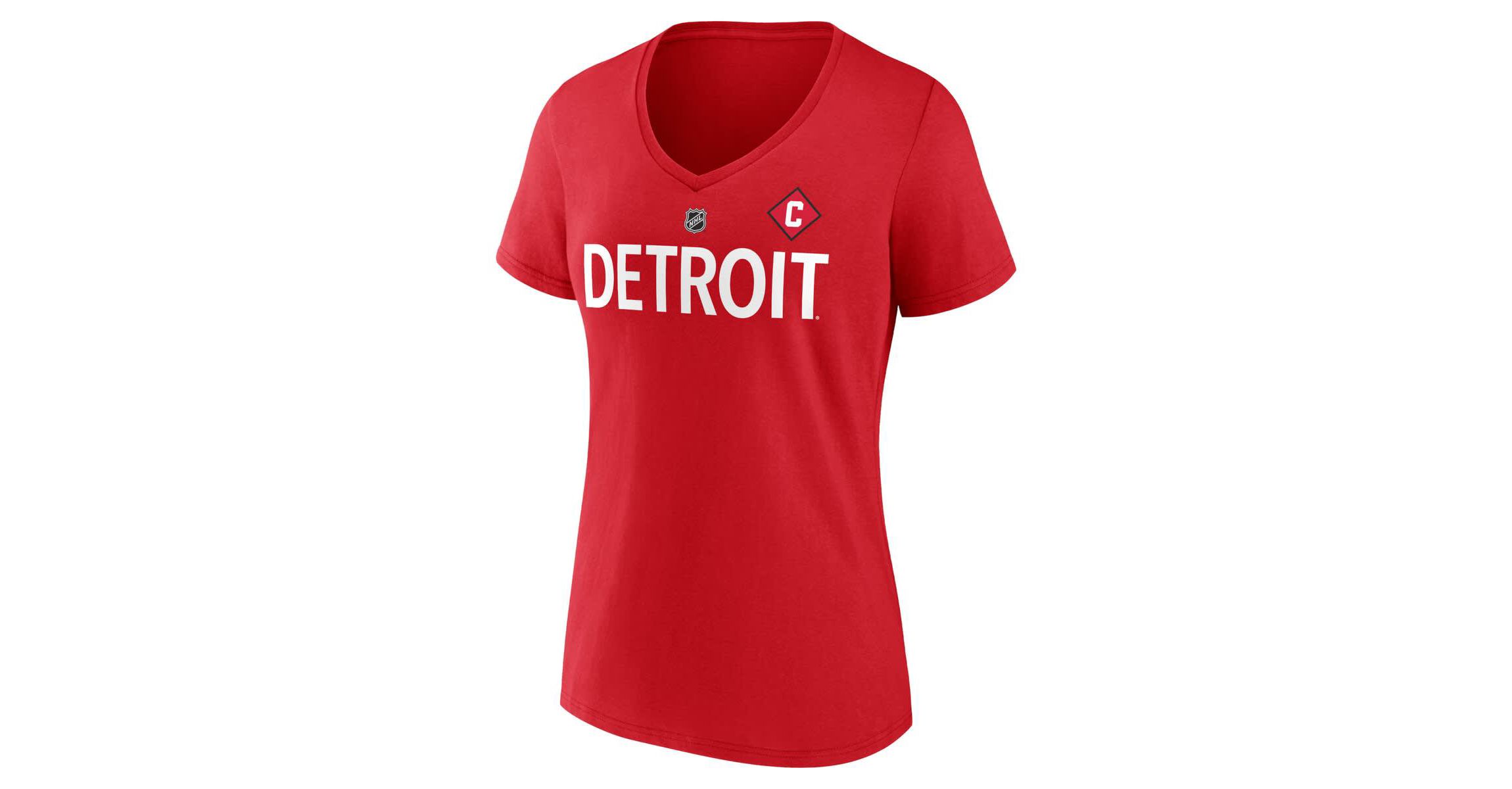 NHL Fanatics Dylan Larkin Detroit Wings Special Edition 2.0 Name & Number V-Neck T-Shirt