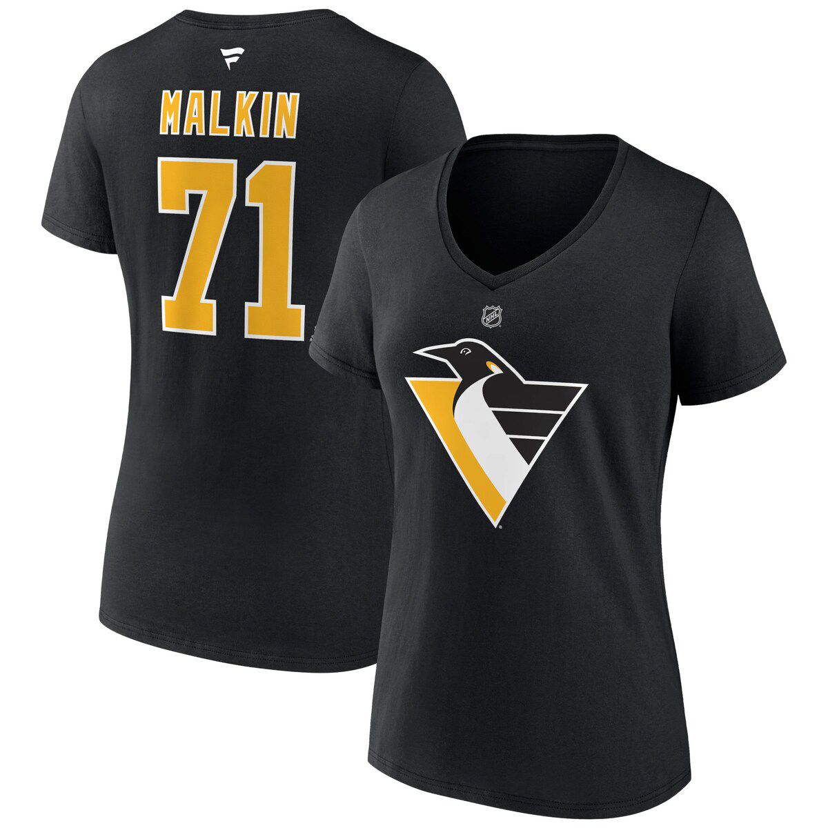 NHL Fanatics Evgeni Malkin Pittsburgh Penguins Special Edition 2.0 Name & Number V-Neck T-Shirt
