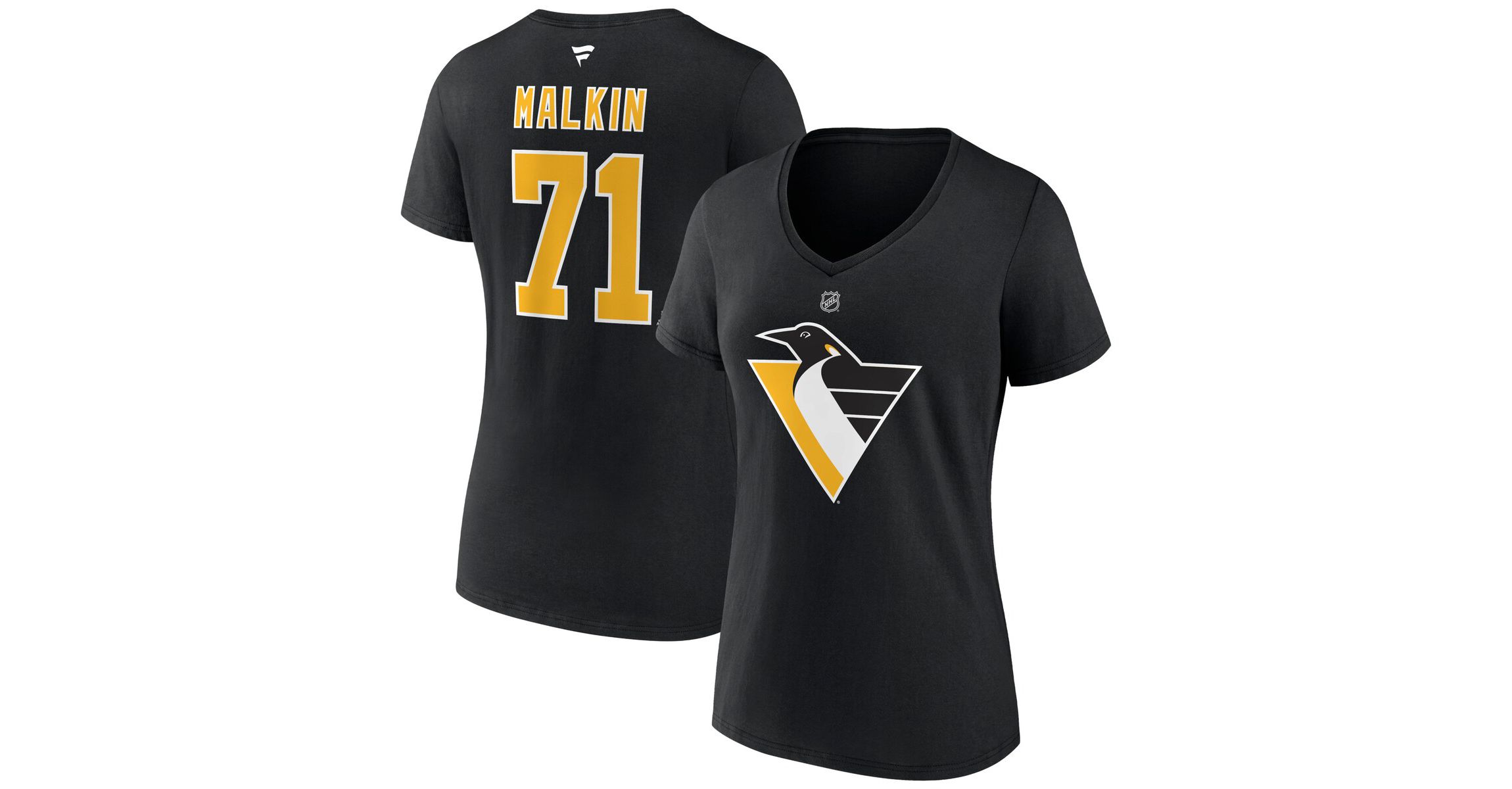 NHL Fanatics Evgeni Malkin Pittsburgh Penguins Special Edition 2.0 Name & Number V-Neck T-Shirt