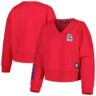 MLB St. Louis Cardinals Lily V-Neck Pullover Sweatshirt