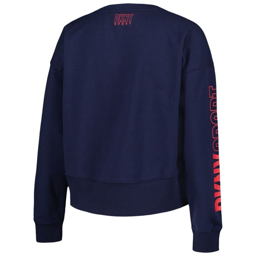 Boston Red Sox MLB Boston Sox Lily V-Neck Pullover Sweatshirt