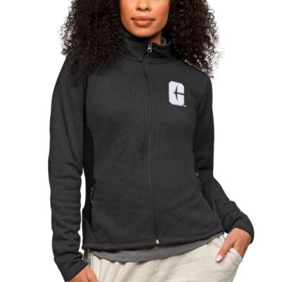 NCAA Heather Charlotte 49ers Course Full-Zip Jacket