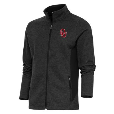 NCAA Heather Oklahoma Sooners Course Full-Zip Jacket