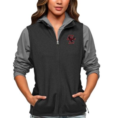 Boston College Eagles NCAA Heather Course Full-Zip Vest