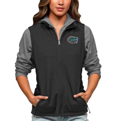 NCAA Heather Florida Gators Course Full-Zip Vest