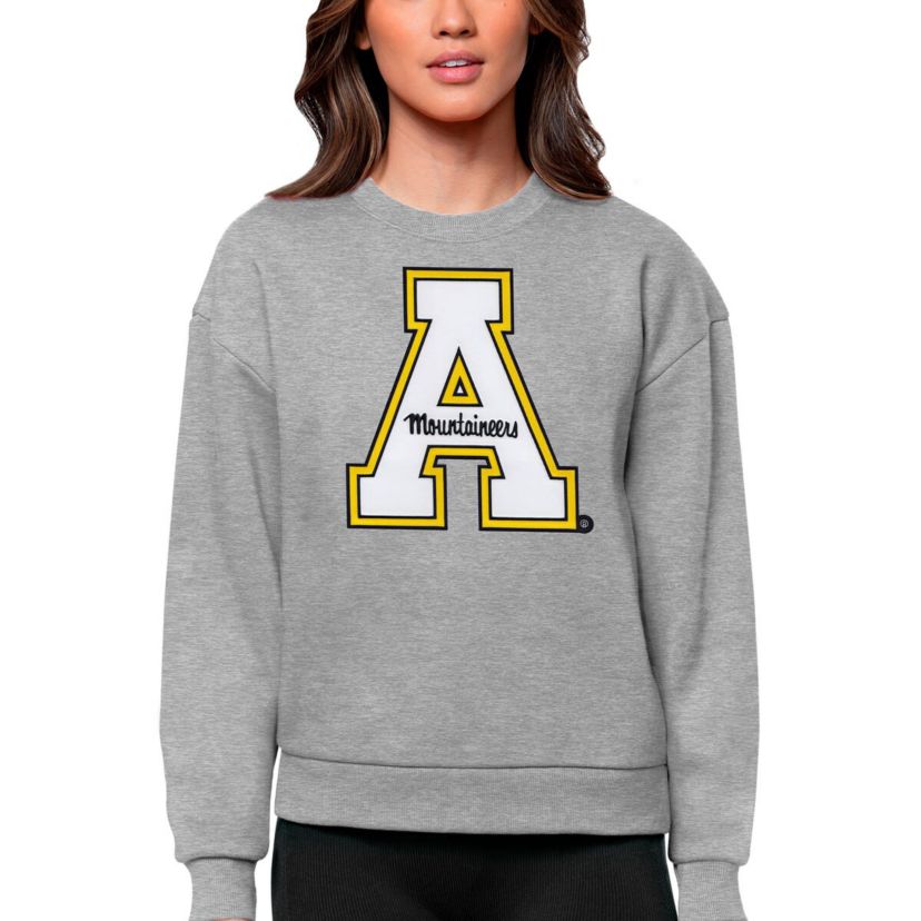 NCAA Appalachian State Mountaineers Victory Crewneck Pullover Sweatshirt