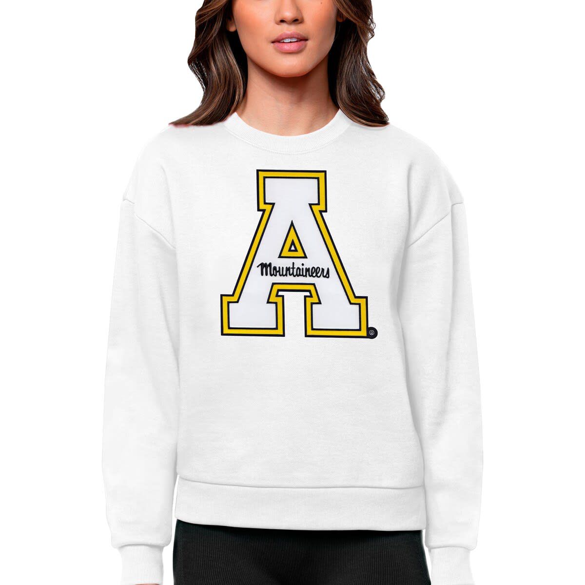 NCAA Appalachian State Mountaineers Victory Crewneck Pullover Sweatshirt