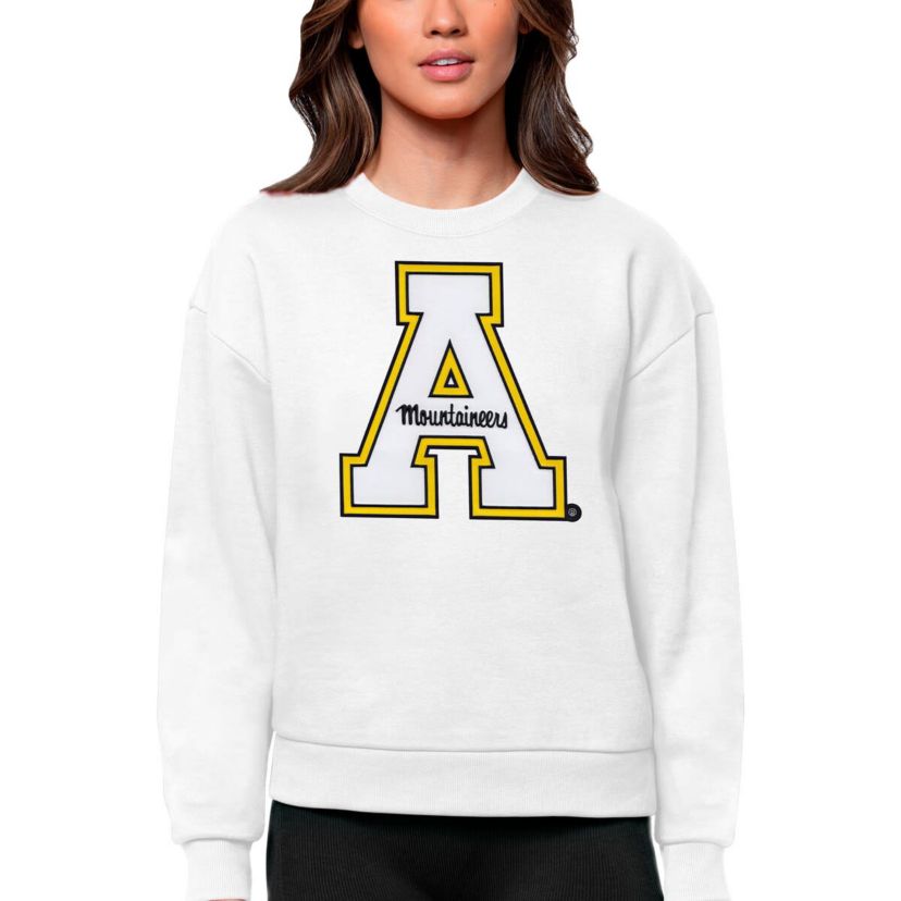 NCAA Appalachian State Mountaineers Victory Crewneck Pullover Sweatshirt