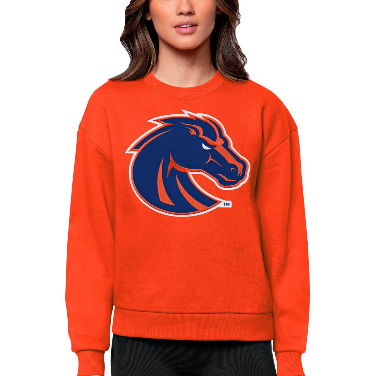 NCAA Boise State Broncos Victory Crewneck Pullover Sweatshirt