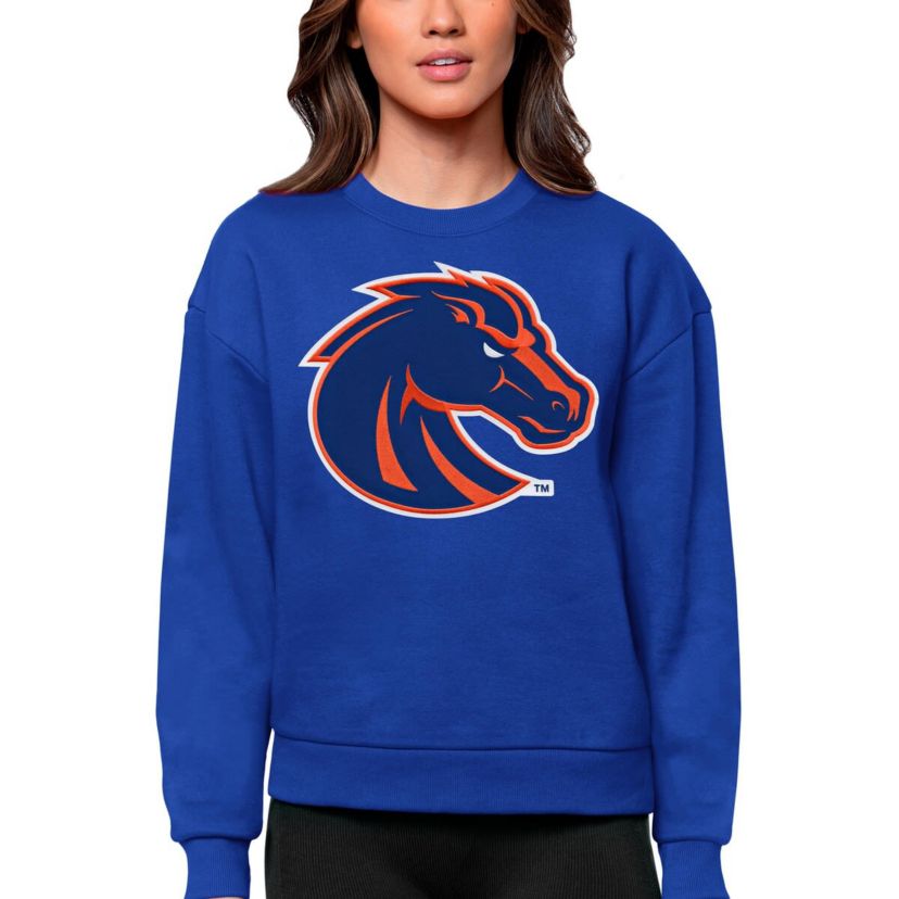 NCAA Boise State Broncos Victory Crewneck Pullover Sweatshirt