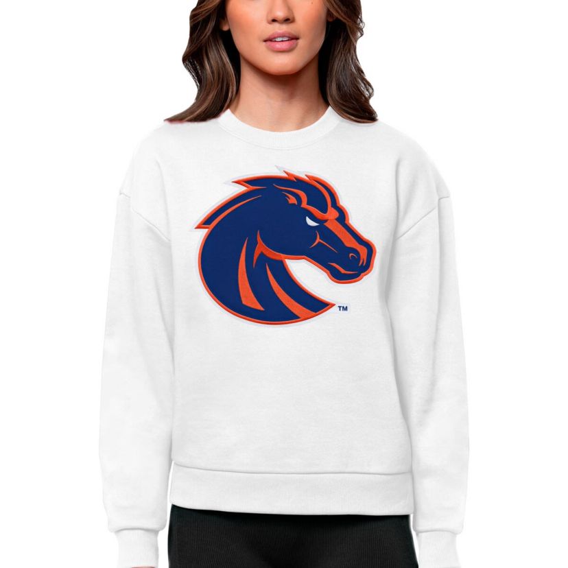 NCAA Boise State Broncos Victory Crewneck Pullover Sweatshirt