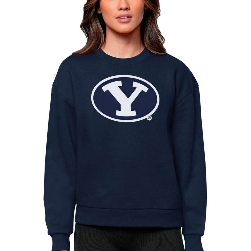 NCAA BYU Cougars Victory Crewneck Pullover Sweatshirt