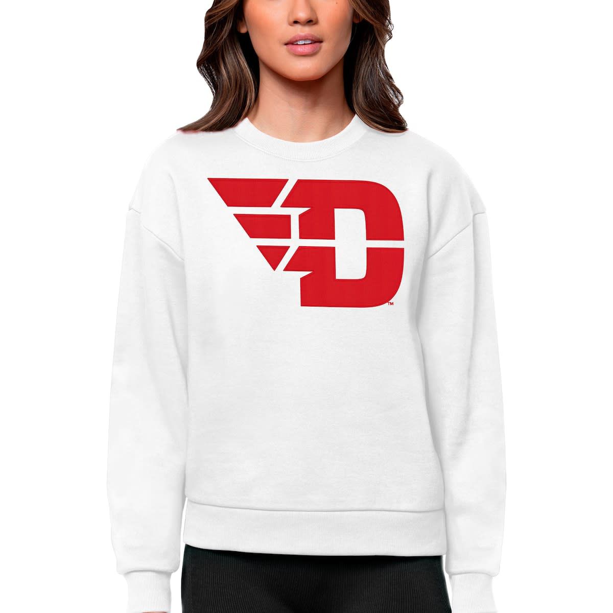 NCAA Dayton Flyers Victory Crewneck Pullover Sweatshirt