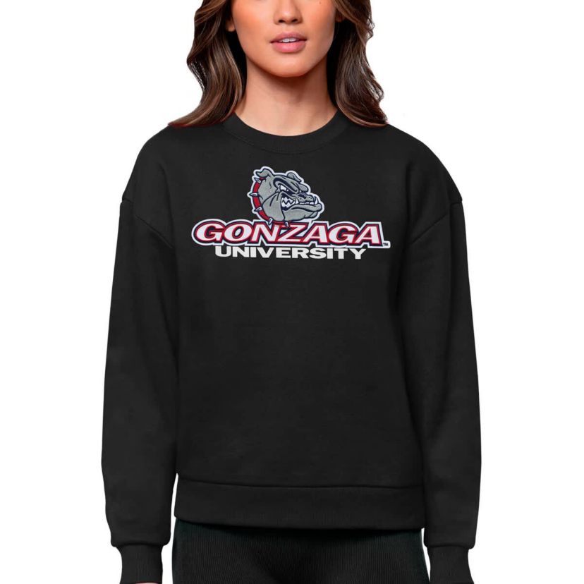 Gonzaga University Bulldogs NCAA Gonzaga Bulldogs Victory Crewneck Pullover Sweatshirt