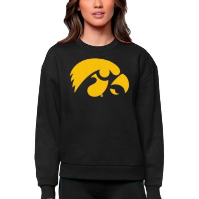 NCAA Iowa Hawkeyes Victory Crewneck Pullover Sweatshirt