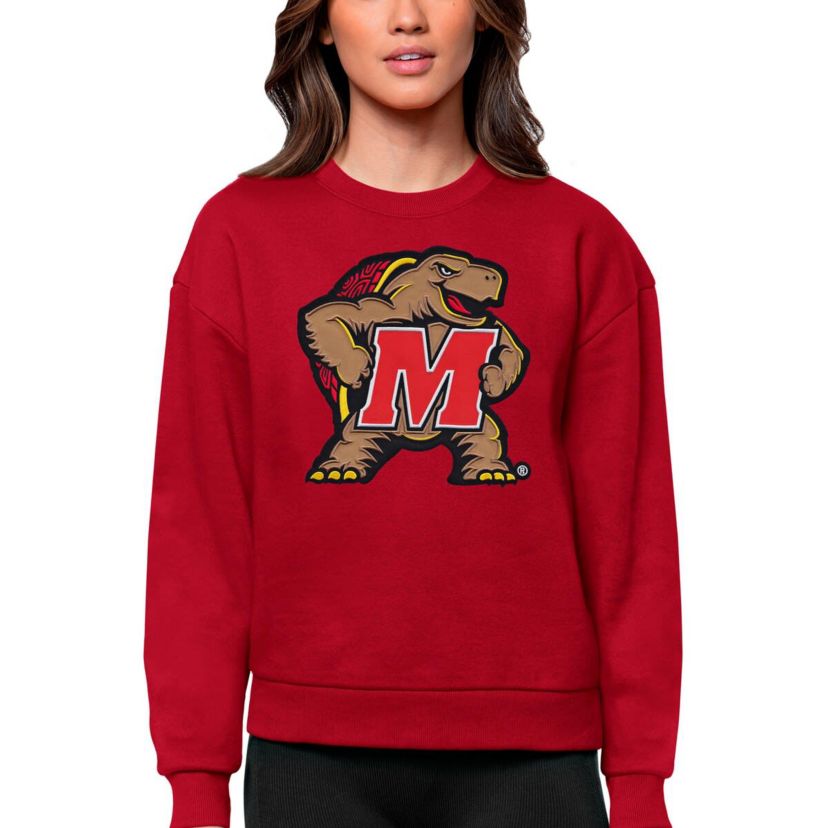 NCAA Maryland Terrapins Victory Crewneck Pullover Sweatshirt