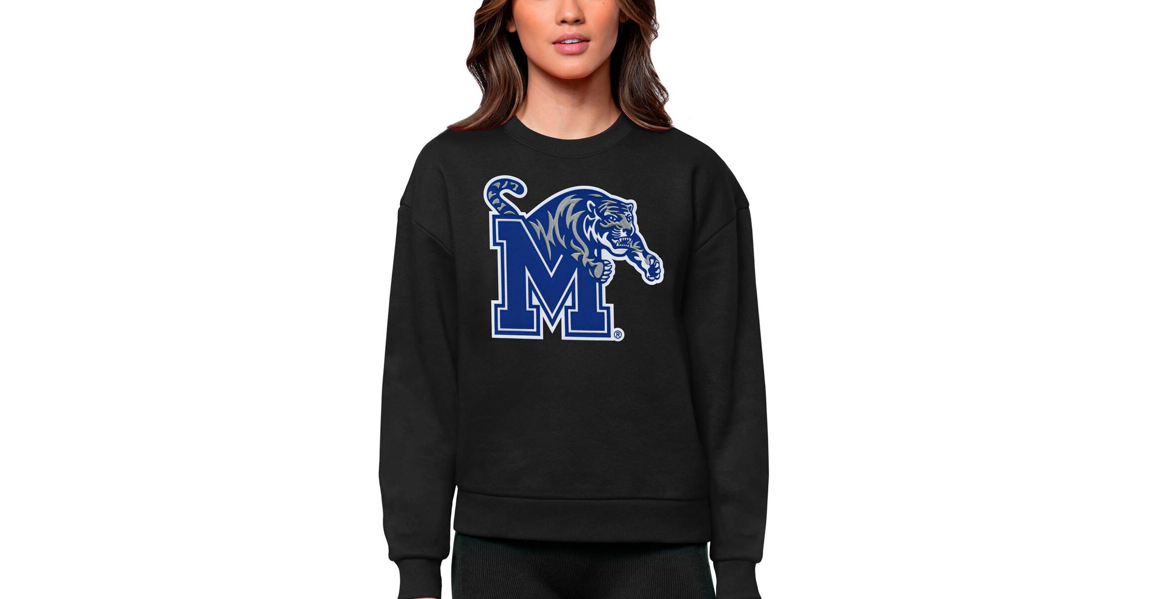 NCAA Memphis Tigers Victory Crewneck Pullover Sweatshirt