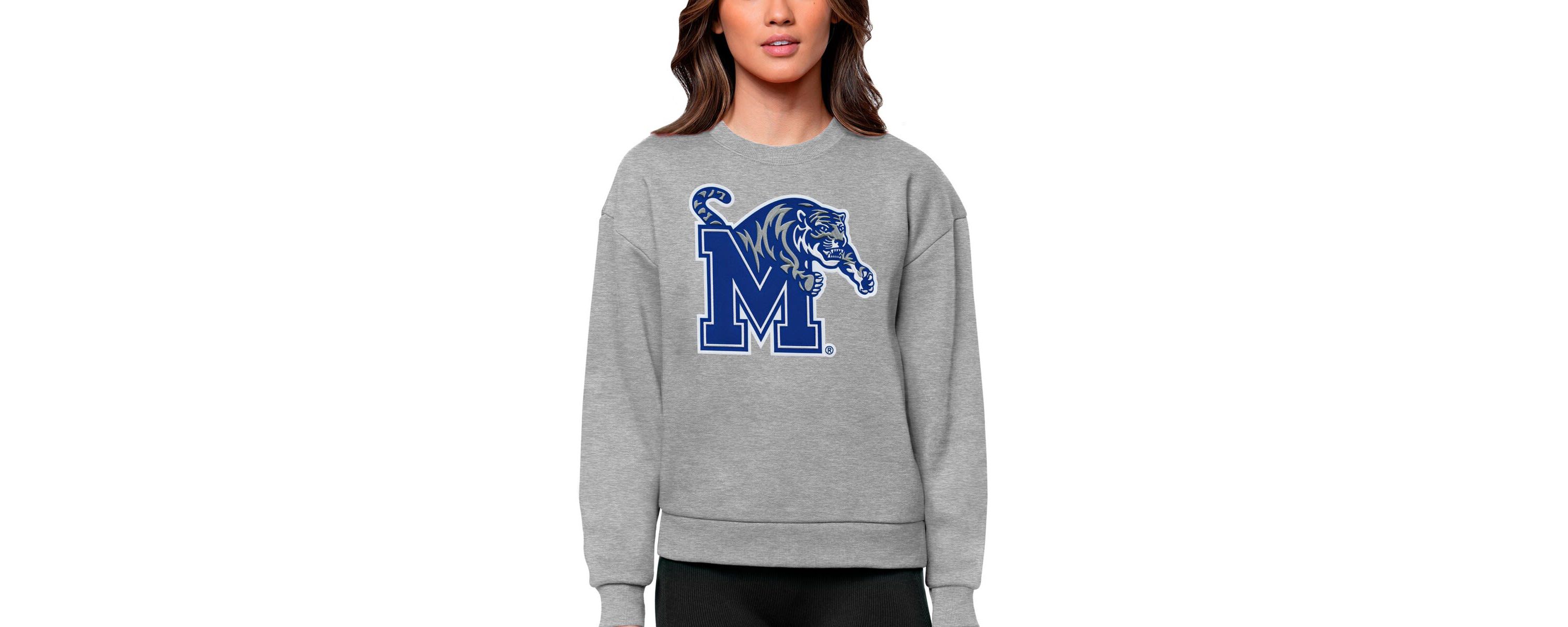 NCAA Memphis Tigers Victory Crewneck Pullover Sweatshirt