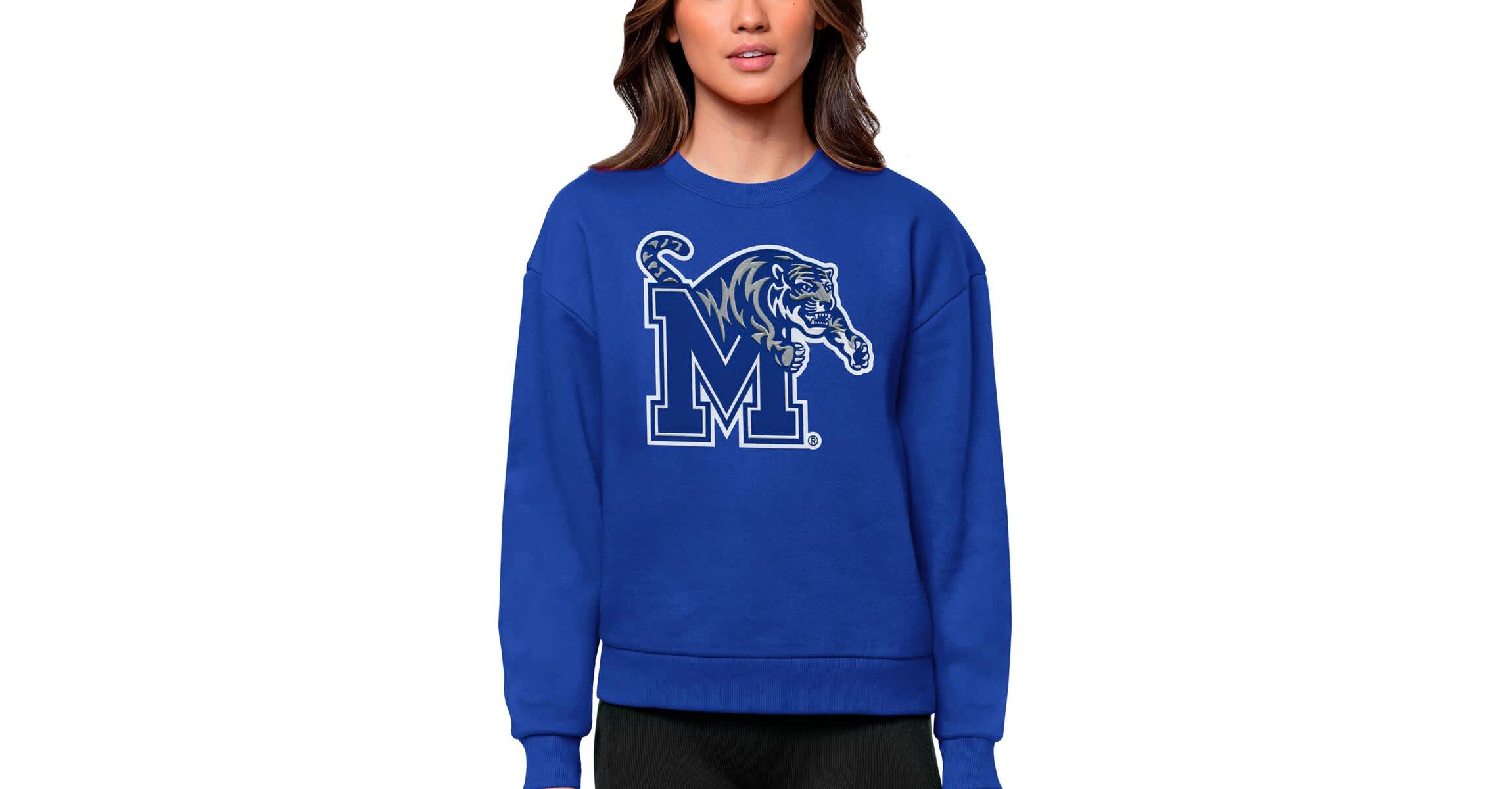 NCAA Memphis Tigers Victory Crewneck Pullover Sweatshirt