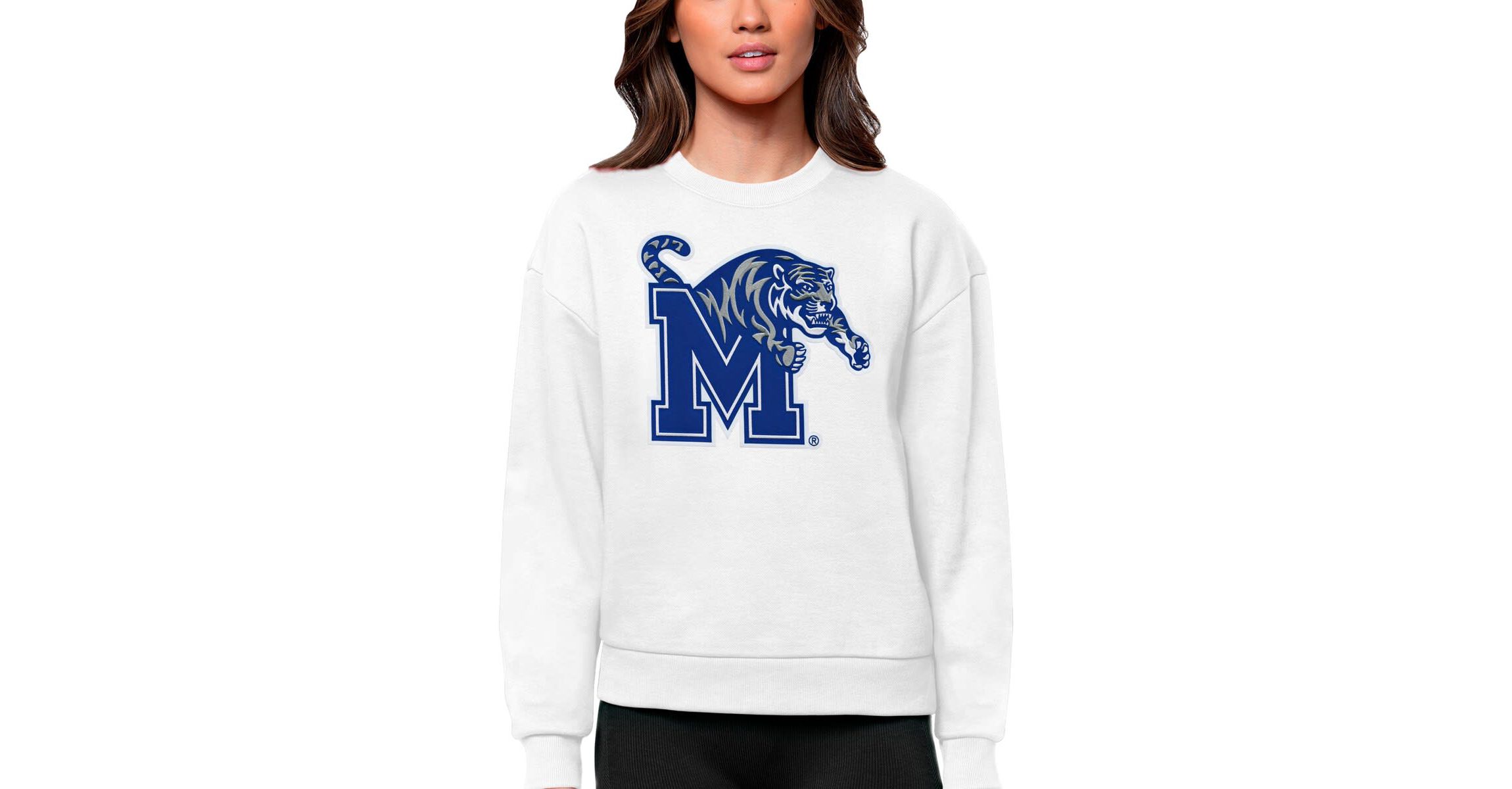 NCAA Memphis Tigers Victory Crewneck Pullover Sweatshirt