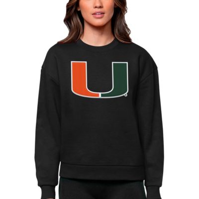 Miami (FL) Hurricanes NCAA Victory Crewneck Pullover Sweatshirt