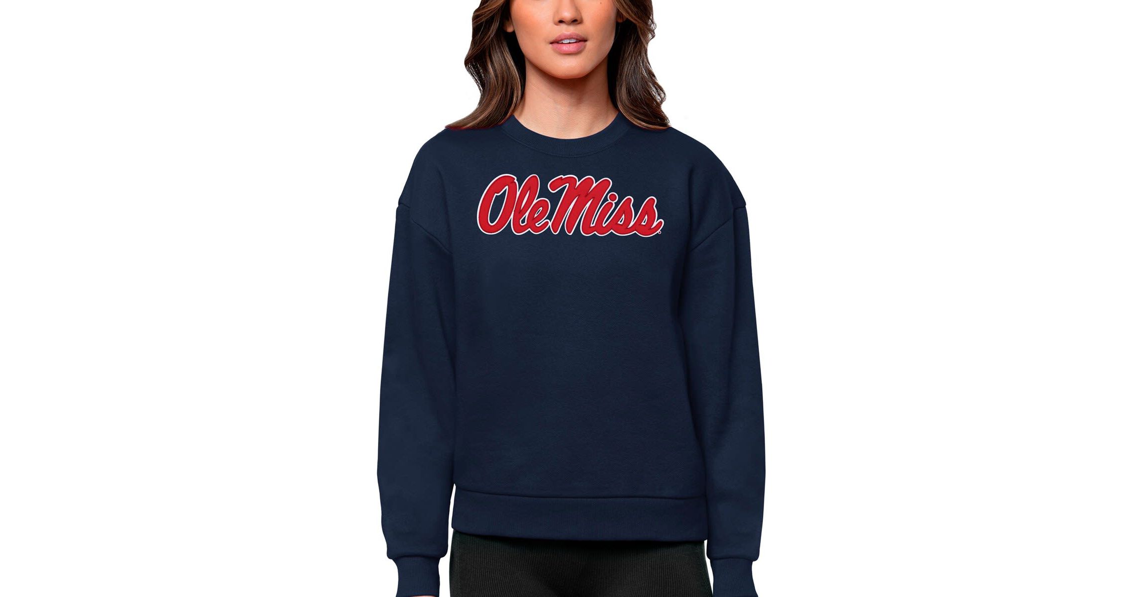 NCAA Ole Miss Rebels Victory Crewneck Pullover Sweatshirt