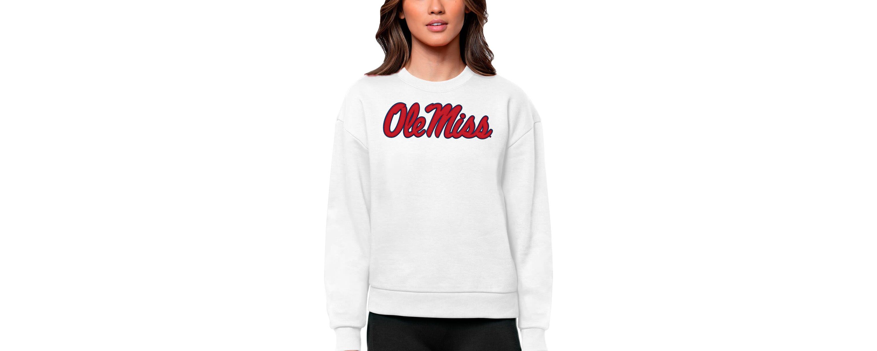 NCAA Ole Miss Rebels Victory Crewneck Pullover Sweatshirt