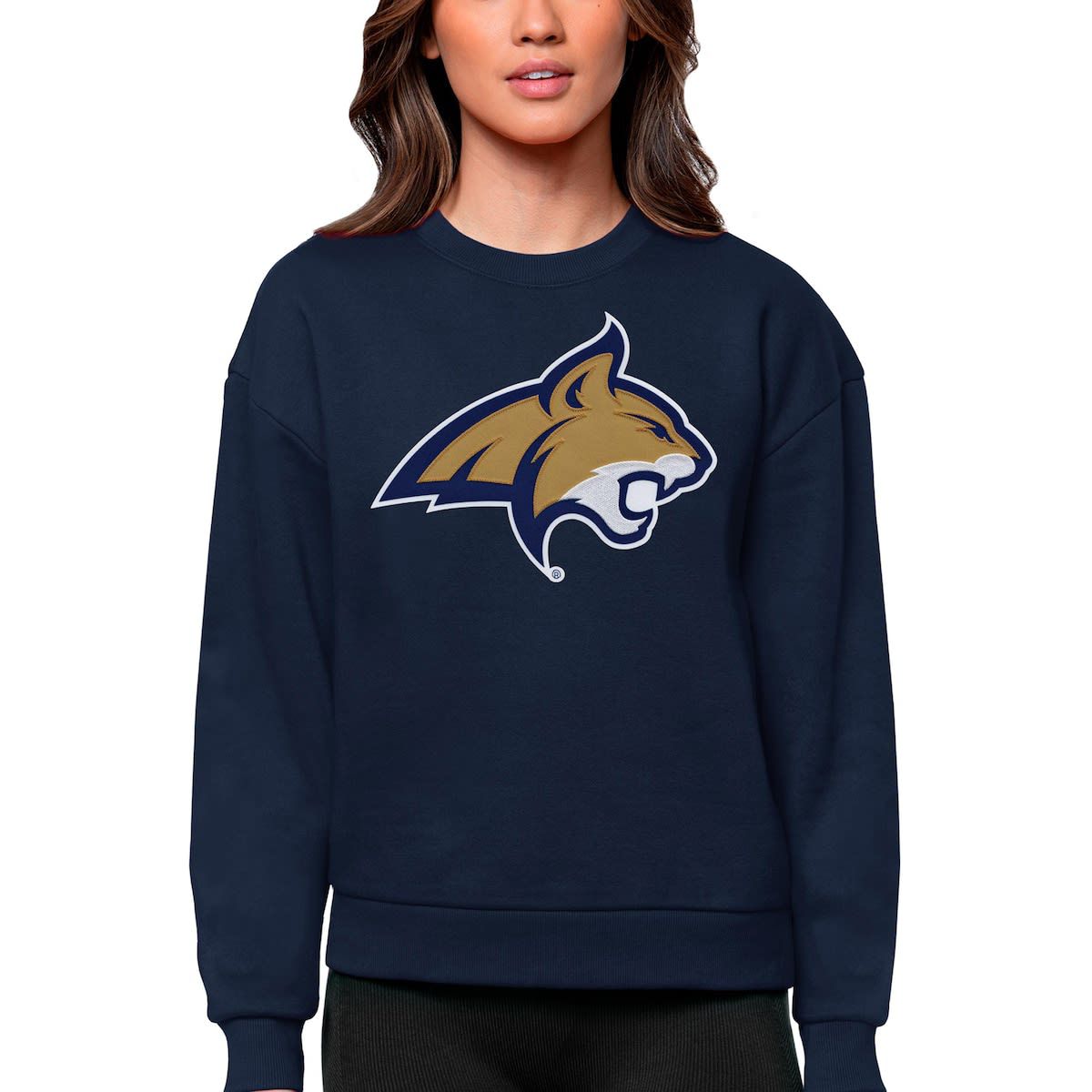 NCAA Montana State Bobcats Victory Crewneck Pullover Sweatshirt