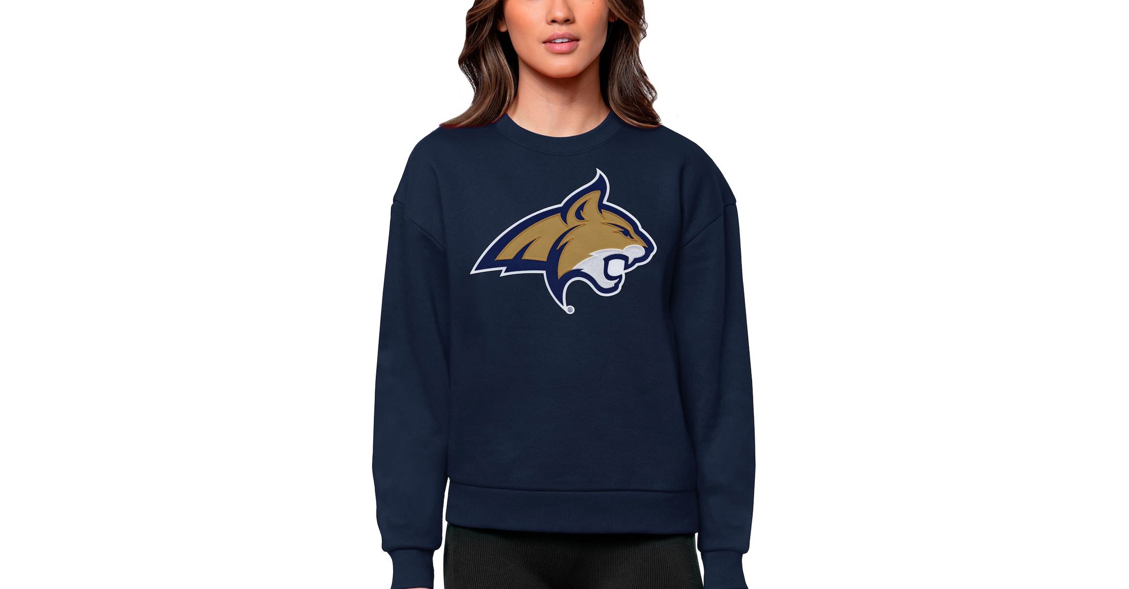 NCAA Montana State Bobcats Victory Crewneck Pullover Sweatshirt