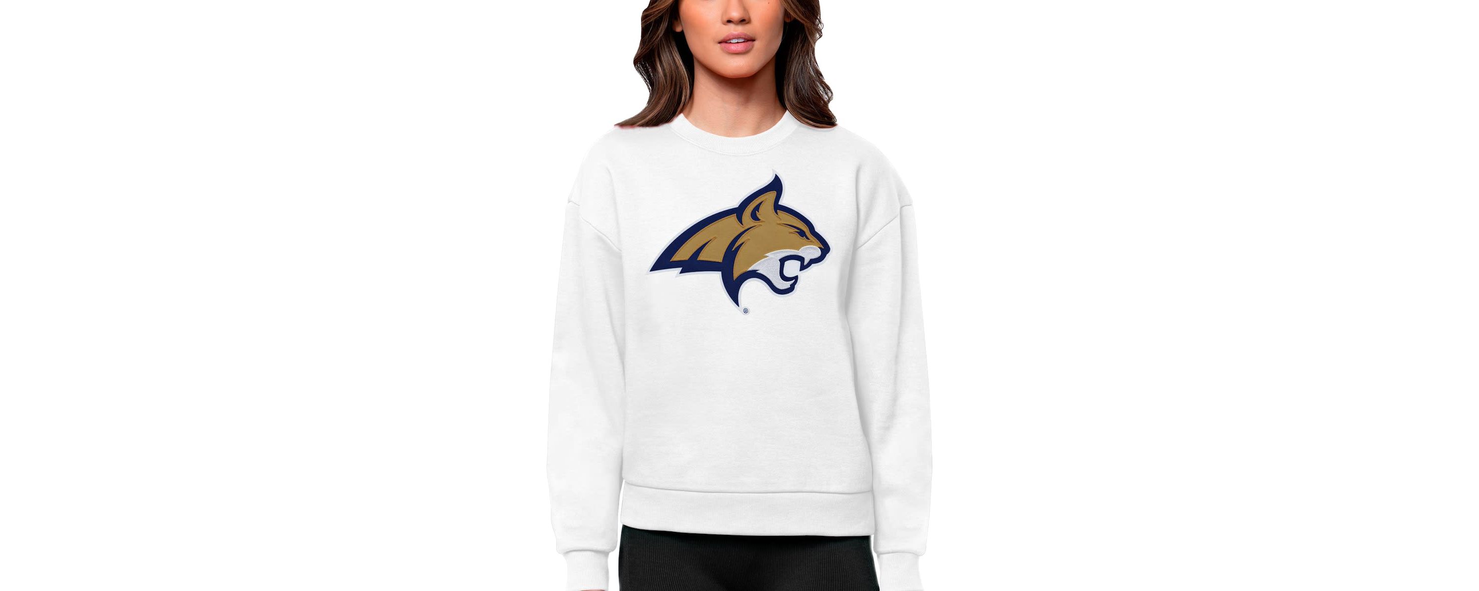 NCAA Montana State Bobcats Victory Crewneck Pullover Sweatshirt