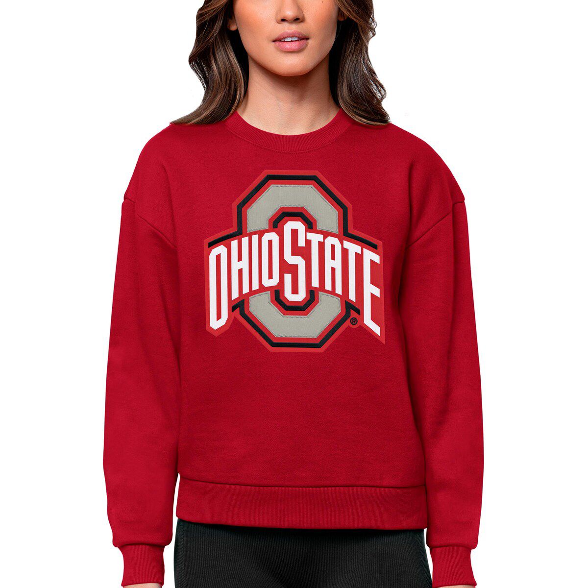 NCAA Ohio State Buckeyes Victory Crewneck Pullover Sweatshirt
