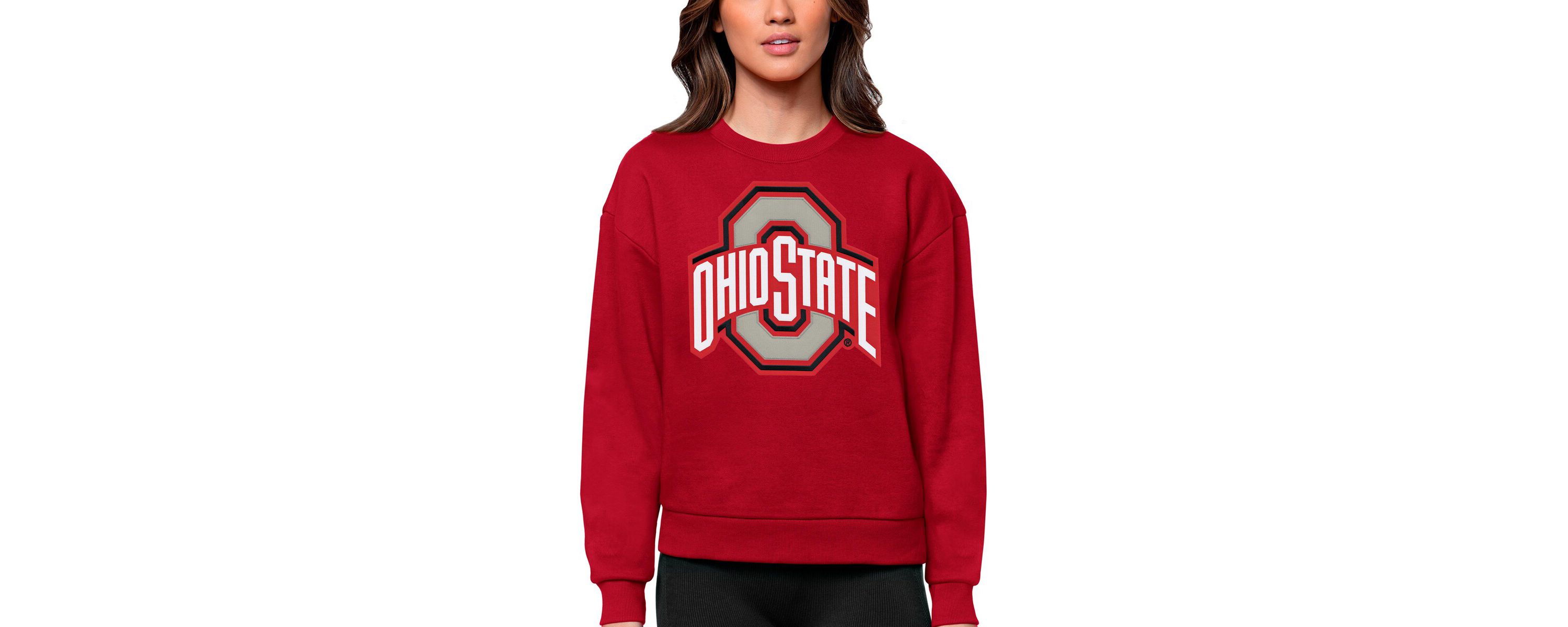 NCAA Ohio State Buckeyes Victory Crewneck Pullover Sweatshirt