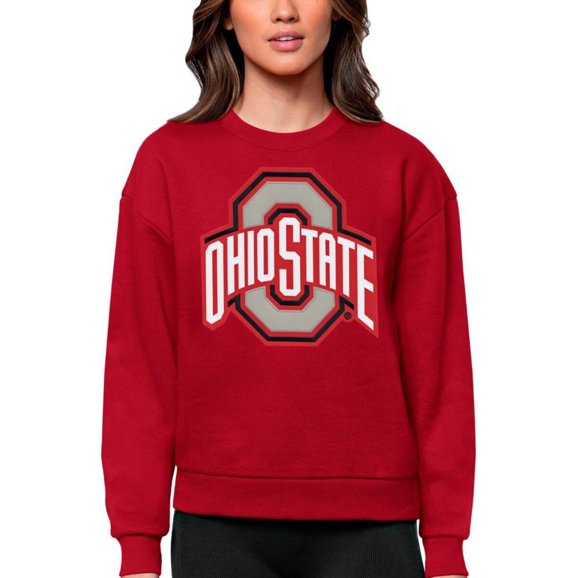 NCAA Ohio State Buckeyes Victory Crewneck Pullover Sweatshirt